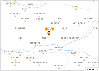 map of Kaya