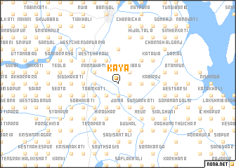 map of Kaya