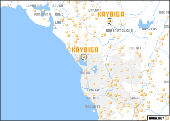 map of Kaybiga