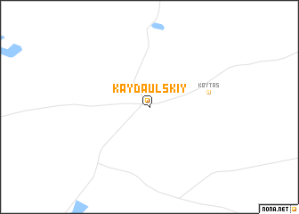 map of Kaydaulʼskiy