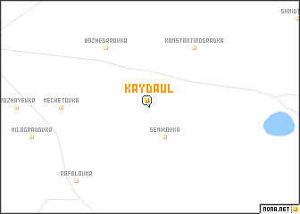 map of Kaydaul