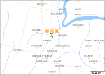 map of Kayebe