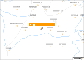 map of Kayemba Ngombe