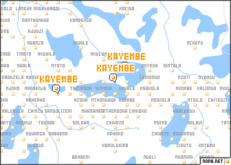 map of Kayembe