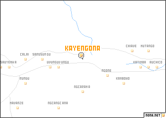 map of Kayengona