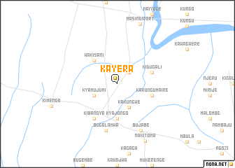 map of Kayera