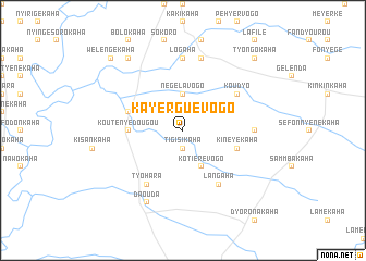 map of Kayerguévogo