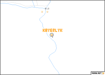 map of Kayerlyk