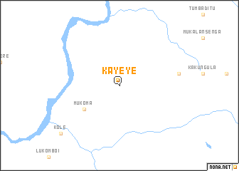 map of Kayeye