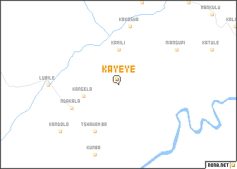 map of Kayeye