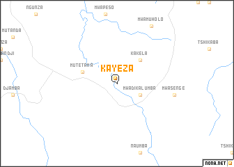 map of Kayeza