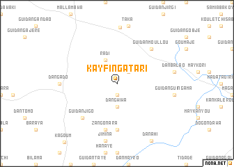 map of Kayfin Gatari