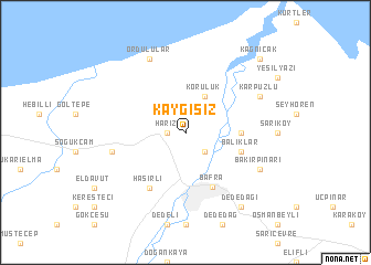 map of Kaygısız