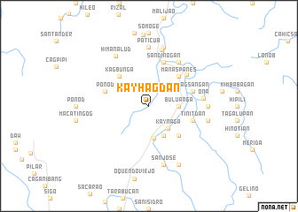 map of Kayhagdan