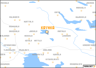 map of Käyhkä