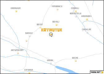 map of Kayıhüyük