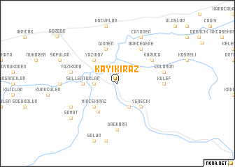 map of Kayıkiraz