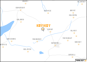 map of Kayıköy