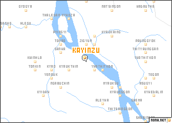 map of Kayinzu