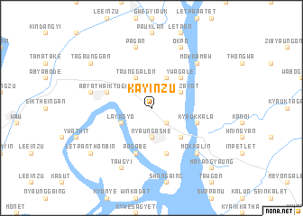 map of Kayinzu