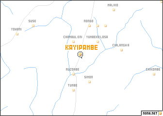 map of Kayipambe