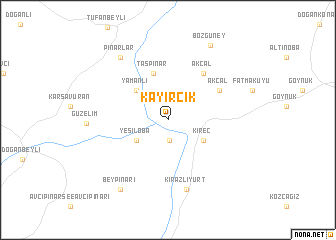 map of Kayırcık