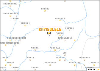 map of Kayisolele