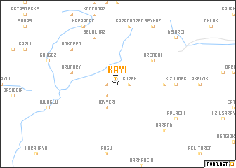 map of Kayı