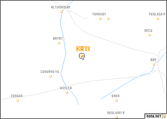 map of Kayı