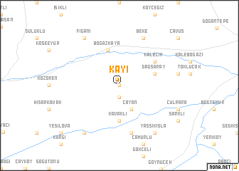 map of Kayı