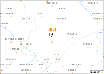 map of Kayı