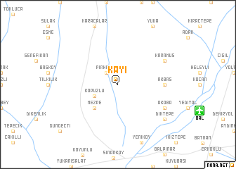 map of Kayı