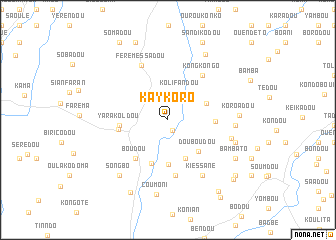 map of Kaykoro