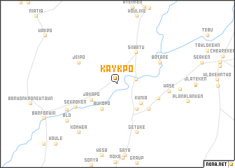 map of Kaykpo