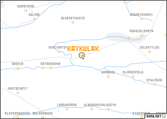 map of Kaykulak