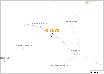 map of Kaylyk