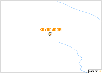 map of Käymäjärvi
