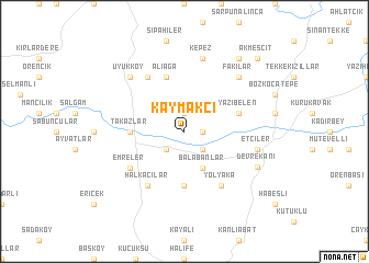 map of Kaymakçı