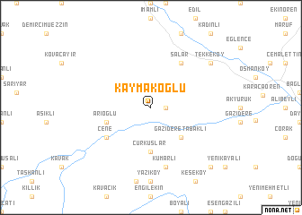 map of Kaymakoğlu