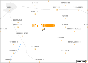 map of Kaymashbash