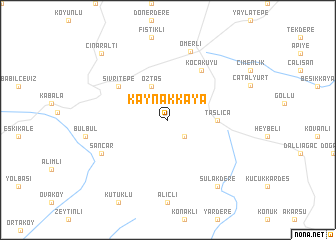 map of Kaynakkaya