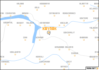 map of Kaynak