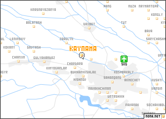 map of Kaynama