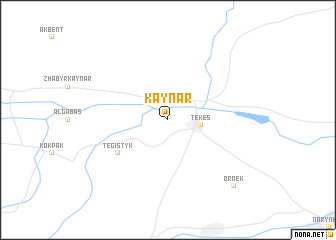 map of Kaynar