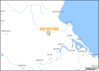 map of Kayogyog