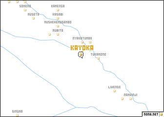 map of Kayoka