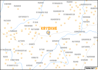 map of Kayokwe
