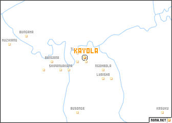 map of Kayola