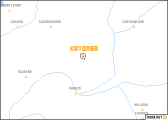 map of Kayomba