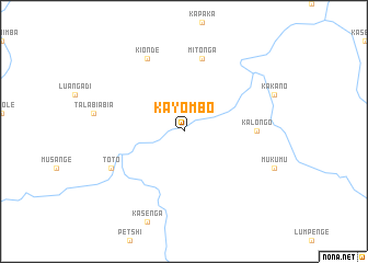 map of Kayombo